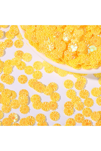 Choice9 05 500g/bag 9mm Daisy Sequins - Glitter Flakes for Slime Filling, Nai...