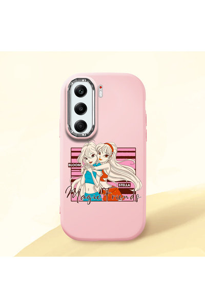 ucuc Pink Silicone Case Compatible with Tecno Camon 40 Pro 5g (Cm7) with Shoc...