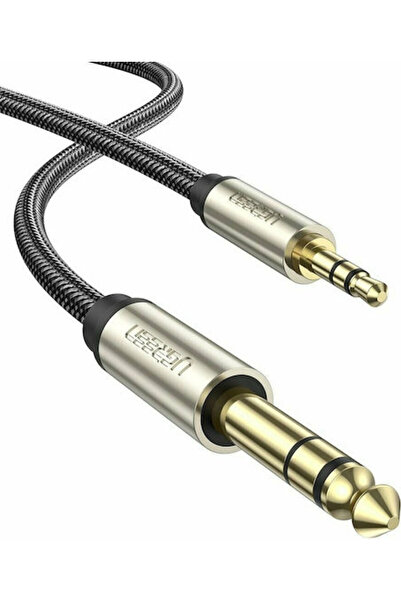 Ugreen Cablu audio AV127 10629 3m 3.5mm la 6.35mm TRS gri