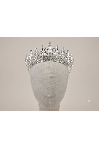NİŞANTAŞI AKSESUAR Lale Model Bridal Wedding Henna Crown