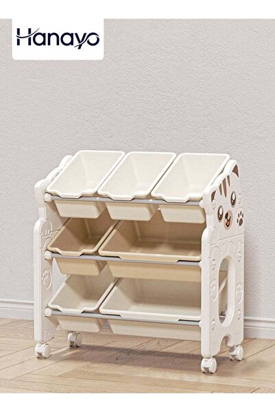 Hanayo Toys Organizer Kids Toy Storage Organizer 7 Storage Bins Extra Large C...