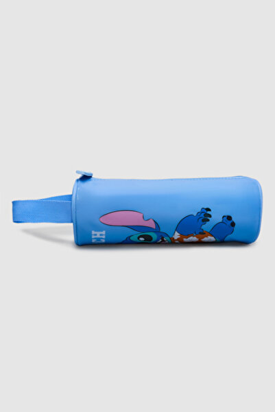 R&B Stitch Print Pencil Pouch