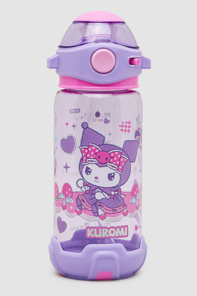 R&B Kuromi Print Sipper Water Bottle