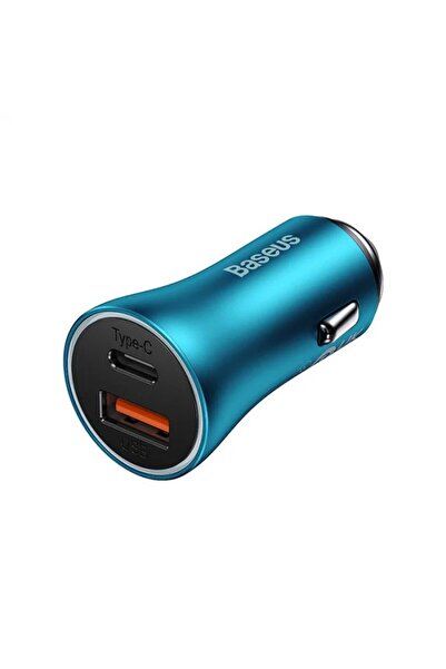 Baseus Încărcător auto 60W albastru