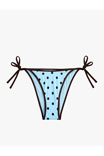 Koton Renk Kontrastlı Puantiyeli Bikini Altı