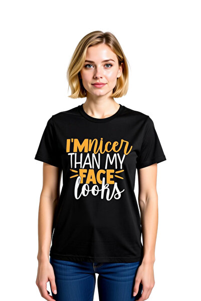 PayBuy Women's Humor Printed Short Sleeve T-Shirt 100% Cotton Relaxed Fit Cas...