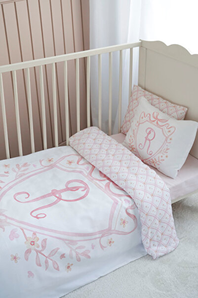 NOU Park Bedding Set (80X120) - Noble Series - Pink - Letter R
