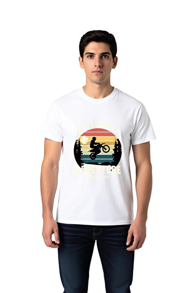 PayBuy Men's Motocross Mountain Bike Graphic Printed Short Sleeve Relaxed Fit...