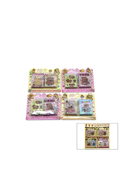 Livenda Set of 2 Mini Notepads - Decorative Cover with Watercolor Design - 12...