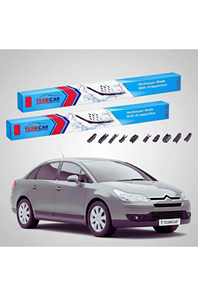 TEAMCAR Windshield wipers Citroën C4 Gen 1 (B5) Sedan 07.2006-11.2012 | Front...