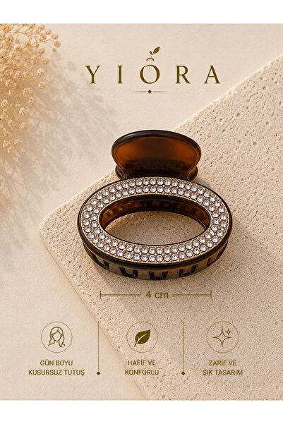 yiora Premium Series Imported Premium Quality Bone Stone Strong Grip Latch Bu...