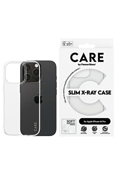 CARE by PanzerGlass® CARE by PanzerGlass X-Ray Μαλακή Βασική Θήκη iPhone 16 P...