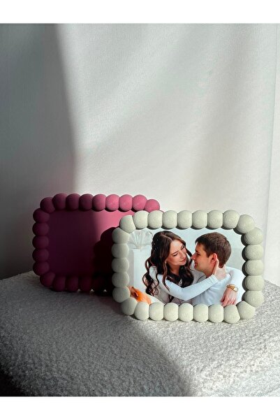 Figyfun duvara monte masaüstü fotoğraf çerçevesi 1 adet dekoratif PLA