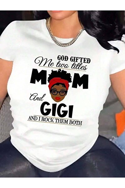 k222 Empowering Mom &-Shirt Size, Round Neck, Short Sleeve With Inspirational...