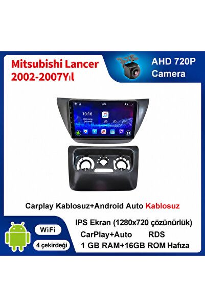 CONION Mitsubishi Lancer 2002-2007 Yıl uyumlu 1GB Ram 16GB Rom Hafıza Android...