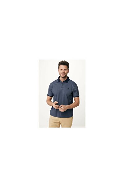 MEXX Μπλούζα Polo Μπλέ Σκούρο
