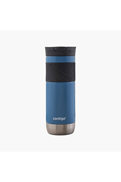 Contigo كوب سفر من الفولاذ المقاوم للصدأ مع غطاء محكم وتصميم مقاوم للتسرب - س...