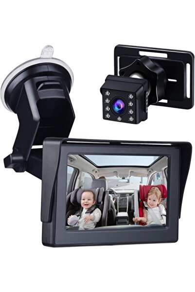 STARSTAR Baby car mirror 1080P 4.3" night vision.