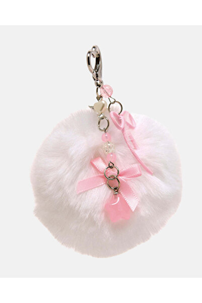 REDTAG Girls White Fluffy Bag Addon