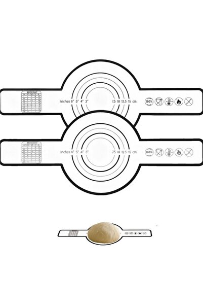 STARSTAR Silicone bread mat set (2 pieces), non-stick and easy to clean, oven...