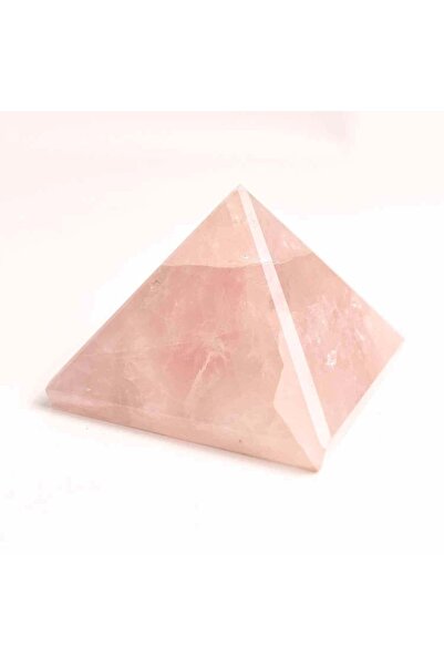 craftmystic Piramida Cuart Roz Brut Lucrata Manual 5.5x5.5x3 cm - Armonie si ...