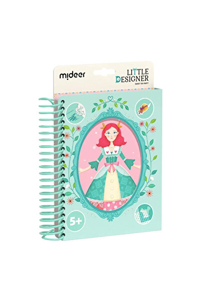 Mideer Little Designer Sweet Tea Party Fashion Design Activity Book Ages 5+