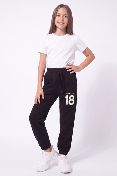 FYK KİDS Girl's Double Pocket Colorful Sweatpants