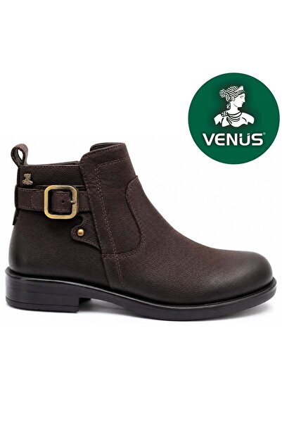 Venüs حذاء نسائي من الجلد الطبيعي من Ames بنعل غير قابل للانزلاق وداعم للقدمي...