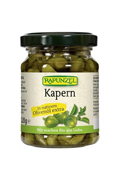 Rapunzel Capers în ulei de măsline bio, 120g