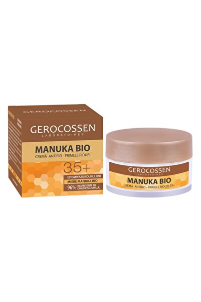 GEROCOSSEN Crema Primele Riduri 35+ Manuka Bio cu miere de manuka bio, activ ...