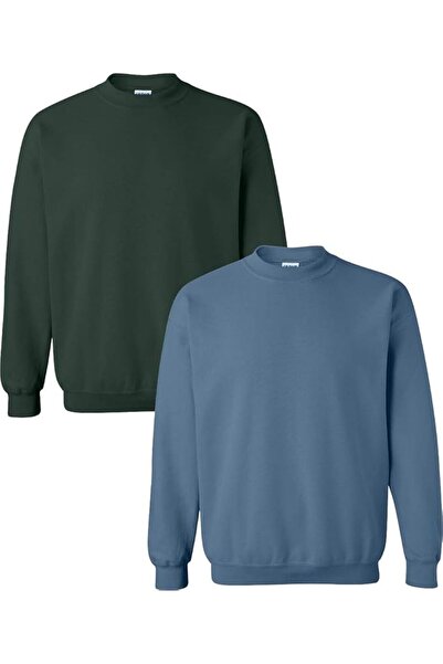 GILDAN Men's Fleece Hooded Sweatshirt