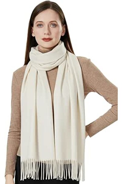 QBSM Womens Large Soft Wedding Evening Pashmina Shawls Wraps Scarfs