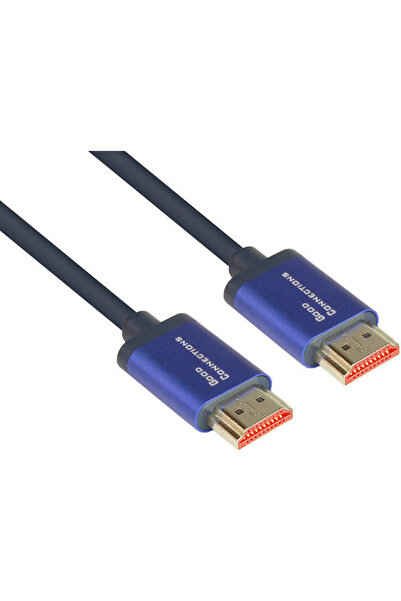 Good Connections HDMI 2.1 Υπερυψηλής Ταχύτητας 48Gbps 4K 120Hz HDR VRR Καλώδι...