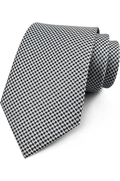 GENERAL Secdtie Men's Classic Solid Color Ties Soft Business Casual Attire Su...