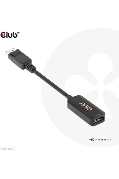 Other Μετατροπέας Club3D DisplayPort αρσενικό σε HDMI θηλυκό 1 τεμάχιο CAC-1088