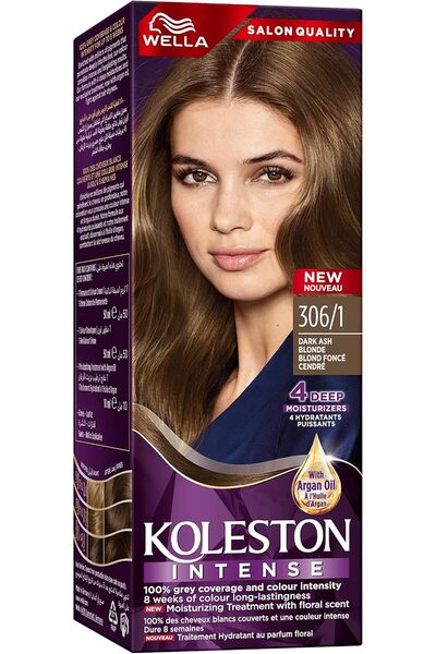 Koleston Wella Intense – Long-Lasting, Vibrant Hair Color with 100% Grey Cove...