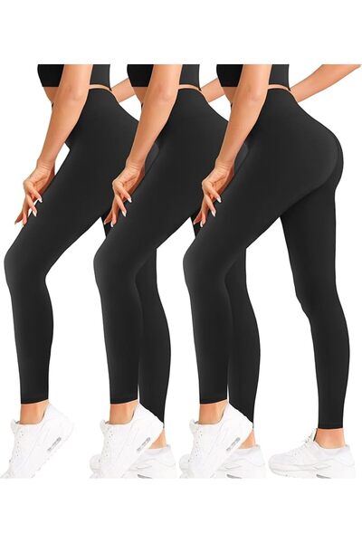 Naturalium Natural Feelings High Waisted Leggings for Women Ultra Soft Stretc...