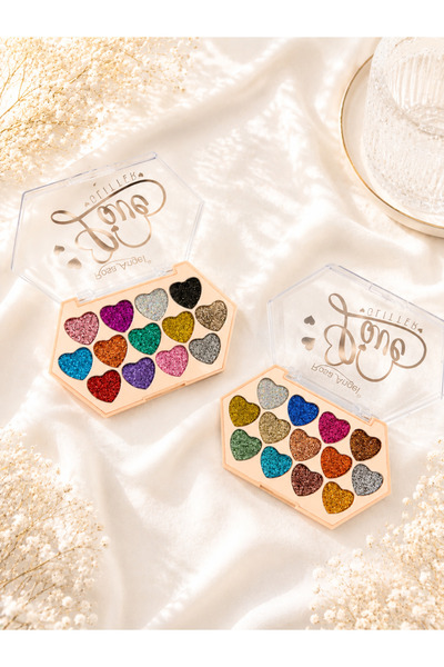 EliraToka Women - Girls - Baby Face Hair Decoration Glitter Palette