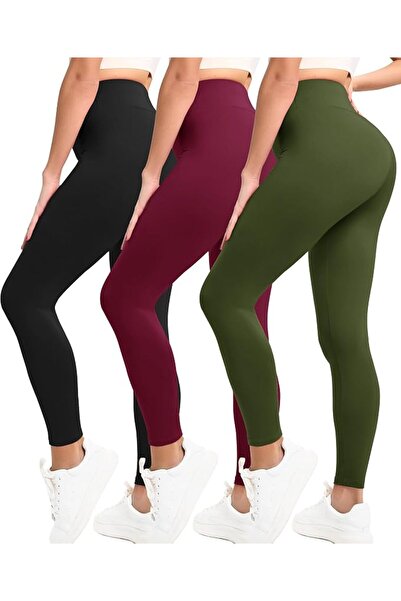 Naturalium Natural Feelings High Waisted Leggings for Women Ultra Soft Stretc...