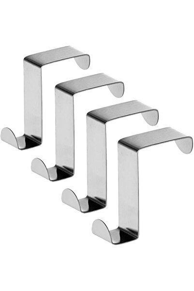 Znworld 4PCS Bathroom Hooks For Towels Over Door Hooks 48MM Stainless Steel R...