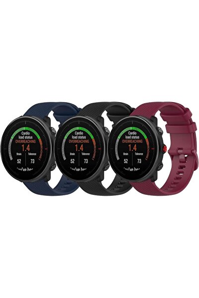 GENERAL حزام ساعة مناسب لـ Polar Ignite/Polar Unite للنساء والرجال، أحزمة سيل...