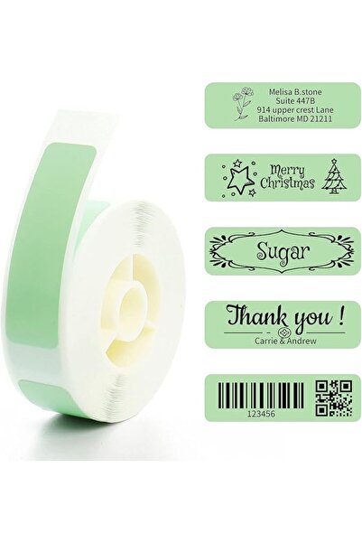 LMASBLTER NIIMBOT 160 Pcs D110/D11/D101 Label Maker Tape Clear Labels Name Fi...