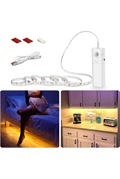 GENERAL WOBANE Motion Activated LED Strip Light, Rechargeable Closet Lighting...