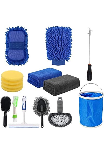 GENERAL Car Cleaning Wash Tools & Accessories Kit Complete Car Wash Set with ...