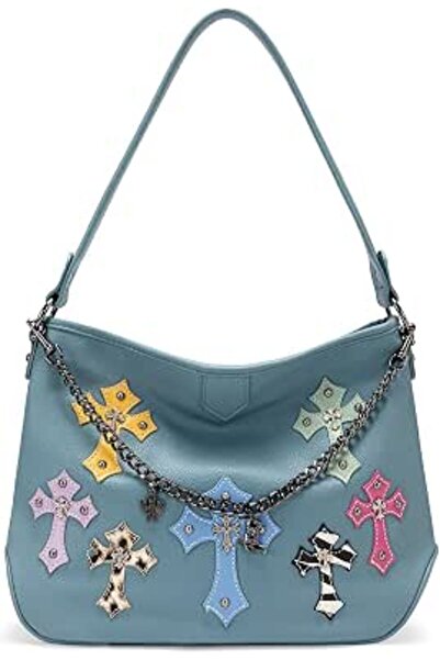 Montana West Wrangler Hobo Bags for Women Vegan Leather Top Handle Shoulder P...