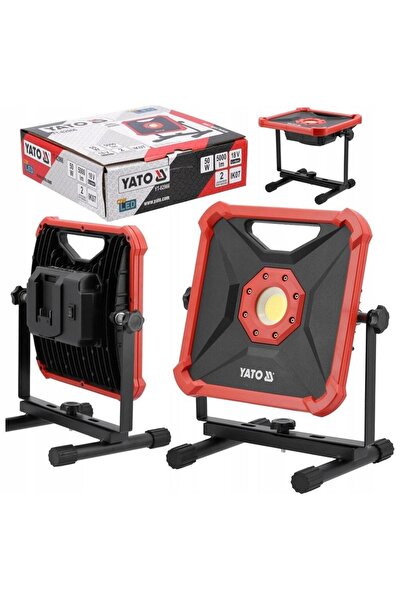 yato YT-82966 Portable LED Work Light 18V 5000 lm 50W Aluminium IP20