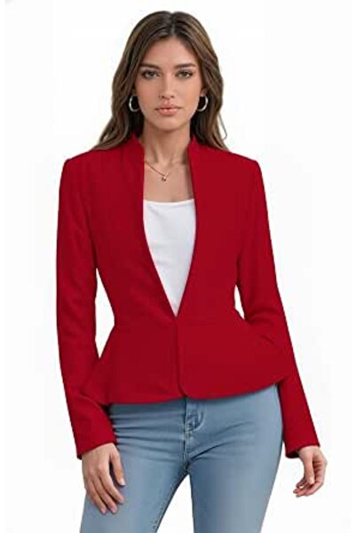 Hybrid & Company womens Classic Classic | Classic peplum silhouette, double l...