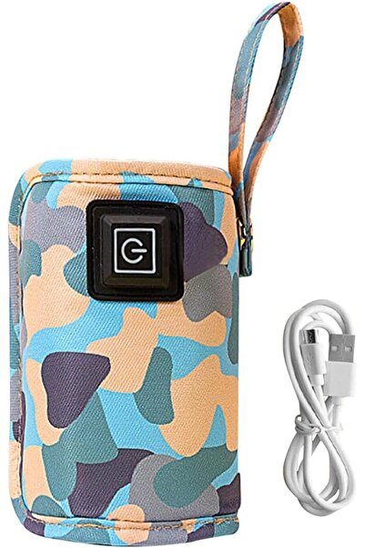 KASTWAVE Baby Bottle Warmer Insulation Cover, Portable USB Baby Bottle Insula...