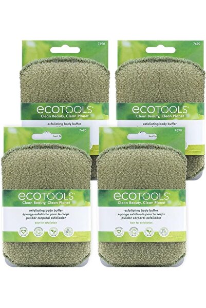 Ecotools Exfoliating Body Buffer, for Body Cleansing, Removes Dead Skin, Mode...