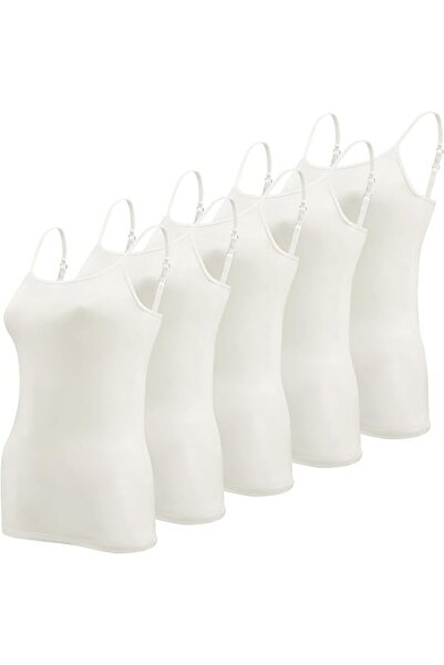 BQTQ 5 Pcs Women's Camisole Vest Tops Spaghetti Strap Undershirts Camisoles |...